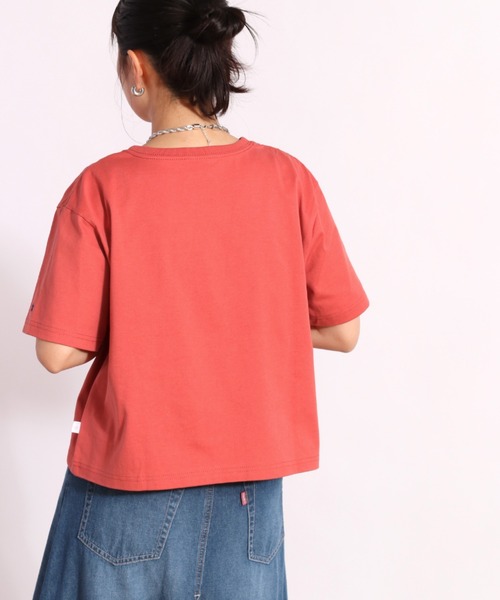 CONVERSE(コンバース)の「【CONVERSE】レインボーハクプリントTee(Tシャツ/カットソー・レディース・ホワイト系/レッド系・M)」の12枚目の写真