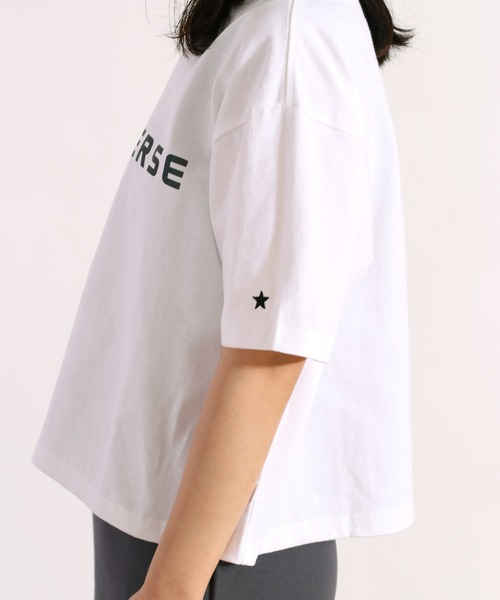 CONVERSE(コンバース)の「【CONVERSE】レインボーハクプリントTee(Tシャツ/カットソー・レディース・ホワイト系/レッド系・M)」の16枚目の写真