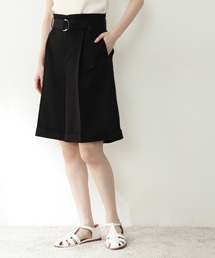 N.（N. Natural Beauty Basic） | 麻調タックキュロットパンツ(その他パンツ)