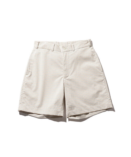 BEAMS PLUS(ビームスプラス)の「BEAMS PLUS / プレーンフロント タッタソールチェック ショーツ(その他パンツ・メンズ・グリーン系その他/イエロー系その他・SMALL/MEDIUM/LARGE/X-LARGE)」の11枚目の写真