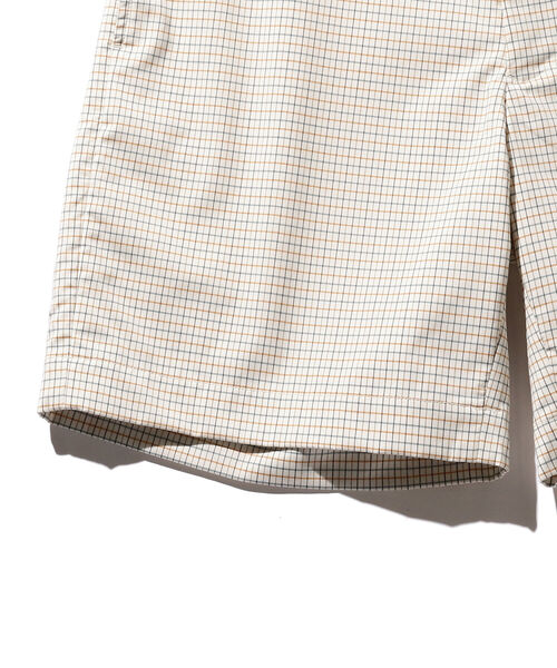 BEAMS PLUS(ビームスプラス)の「BEAMS PLUS / プレーンフロント タッタソールチェック ショーツ(その他パンツ・メンズ・グリーン系その他/イエロー系その他・SMALL/MEDIUM/LARGE/X-LARGE)」の12枚目の写真