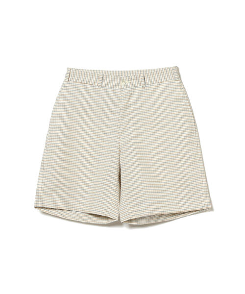BEAMS PLUS(ビームスプラス)の「BEAMS PLUS / プレーンフロント タッタソールチェック ショーツ(その他パンツ・メンズ・グリーン系その他/イエロー系その他・SMALL/MEDIUM/LARGE/X-LARGE)」の16枚目の写真