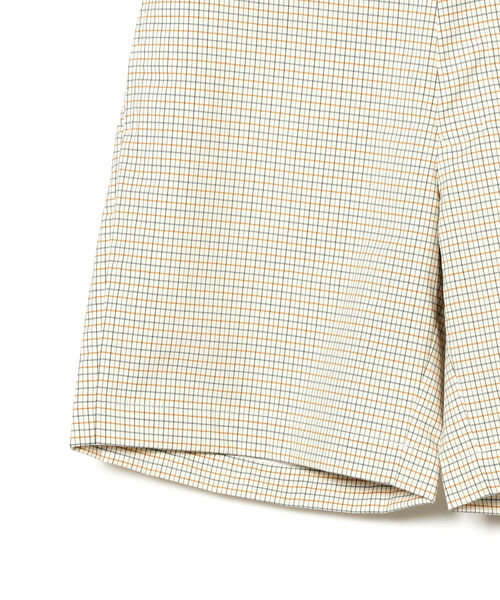 BEAMS PLUS(ビームスプラス)の「BEAMS PLUS / プレーンフロント タッタソールチェック ショーツ(その他パンツ・メンズ・グリーン系その他/イエロー系その他・SMALL/MEDIUM/LARGE/X-LARGE)」の19枚目の写真
