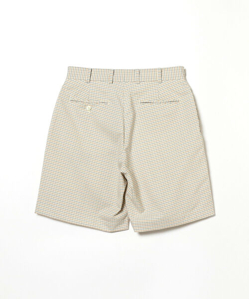 BEAMS PLUS(ビームスプラス)の「BEAMS PLUS / プレーンフロント タッタソールチェック ショーツ(その他パンツ・メンズ・グリーン系その他/イエロー系その他・SMALL/MEDIUM/LARGE/X-LARGE)」の20枚目の写真