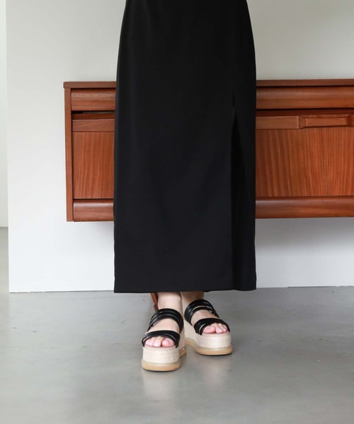 archives（アルシーヴ）の「厚底ミュールサンダル（サンダル・レディース・ブラック/クリア・MEDIUM/LARGE）」の15枚目の写真