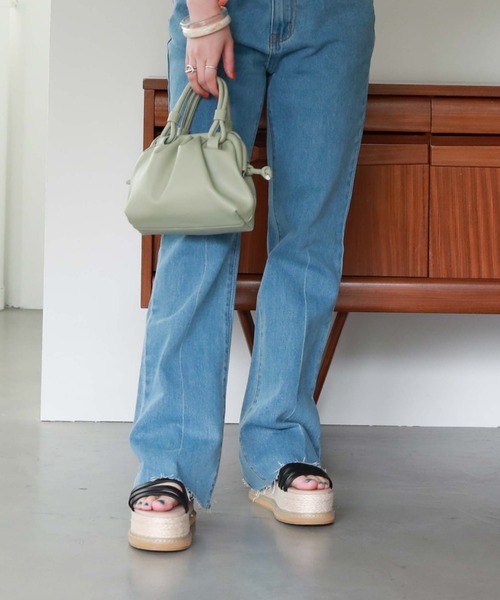 archives（アルシーヴ）の「厚底ミュールサンダル（サンダル・レディース・ブラック/クリア・MEDIUM/LARGE）」の17枚目の写真