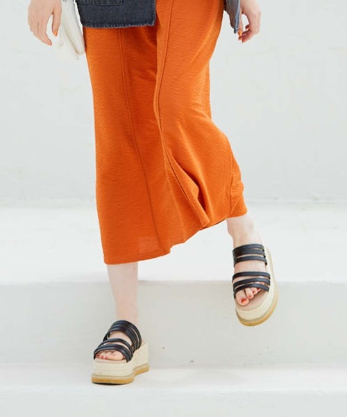 archives（アルシーヴ）の「厚底ミュールサンダル（サンダル・レディース・ブラック/クリア・MEDIUM/LARGE）」の21枚目の写真