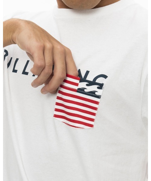 BILLABONG（ビラボン）の「BILLABONG メンズ  UNITY LOGO Ｔシャツ  【2022年夏モデル】/ビラボン半袖Tシャツ（Tシャツ/カットソー・メンズ・ホワイト/ブラック/イエロー/ホワイト系その他・MEDIUM/LARGE/X-LARGE/SMALL）」の11枚目の写真