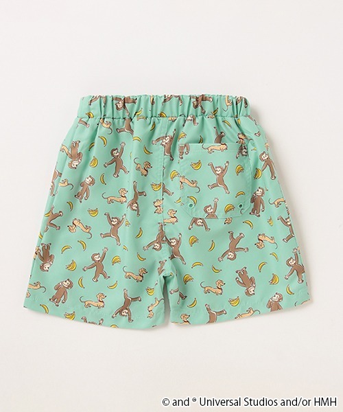 petit main（プティマイン）の「【おさるのジョージ】総柄水着（水着・キッズ・アイボリー/エメラルド/ネイビー・110cm/120cm/80ｃｍ/100cm/130cm/90cm）」の10枚目の写真