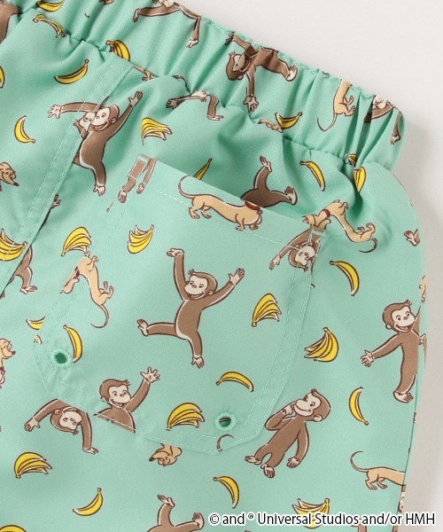 petit main（プティマイン）の「【おさるのジョージ】総柄水着（水着・キッズ・アイボリー/エメラルド/ネイビー・110cm/120cm/80ｃｍ/100cm/130cm/90cm）」の14枚目の写真