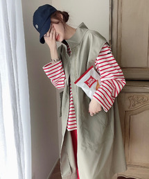 Military long vest / ミリタリーロングベスト（meg select）