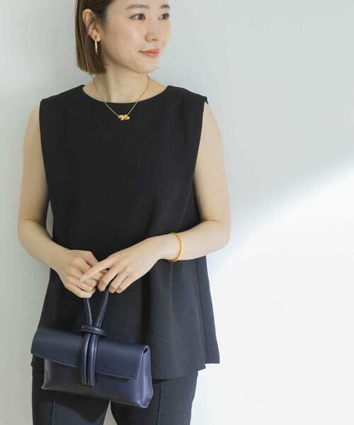 URBAN RESEARCH（アーバンリサーチ）の「リネンライクタックブラウス（シャツ/ブラウス・レディース・ブラック/ベージュ/グリーン・38/36）」の21枚目の写真