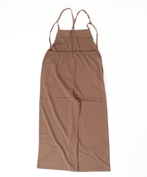 Howdy Marie(ハウディ―マリー)の「ワイドストレート オーバーオール(サロペット/オーバーオール・レディース・ベージュ/ブラウン/グレイッシュベージュ・M/L)」の16枚目の写真