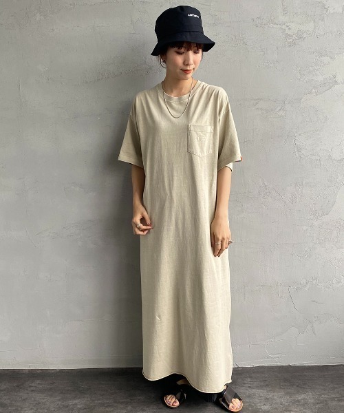 Carhartt WIP（カーハートダブリューアイピー）の「[carhartt WIP/カーハートダブリューアイピー] SCRIPT ブランドロゴ バケットハット（ハット・レディース・ブラック/キャメル・ONE SIZE）」の8枚目の写真