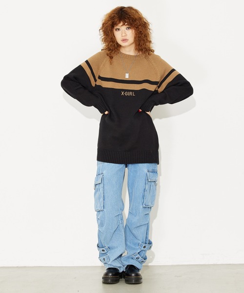 X-girl(エックスガール)の「OLD ENGLISH LOGO PLATE NECKLACE(ネックレス・レディース・シルバー/ゴールド・ONE SIZE)」の11枚目の写真