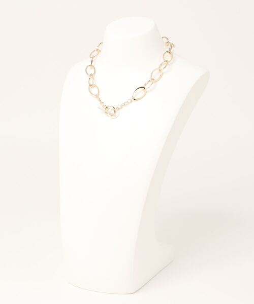 prose verse（プロズヴェール）の「マンテルチェーンネックレス（ネックレス・レディース・シルバー/ゴールド・ﾌﾘ-）」の3枚目の写真
