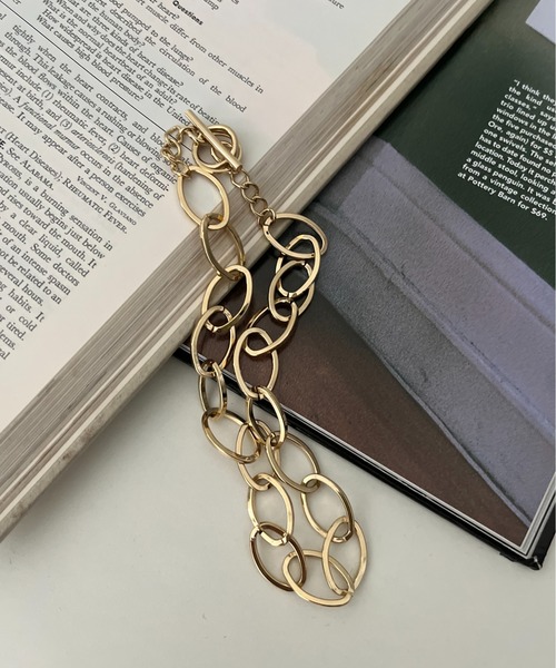 prose verse（プロズヴェール）の「マンテルチェーンネックレス（ネックレス・レディース・シルバー/ゴールド・ﾌﾘ-）」の2枚目の写真