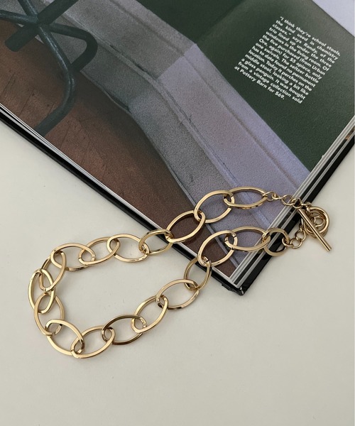 prose verse（プロズヴェール）の「マンテルチェーンネックレス（ネックレス・レディース・シルバー/ゴールド・ﾌﾘ-）」の6枚目の写真