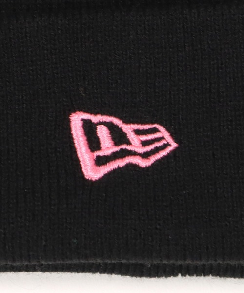 NEW ERA(ニューエラ)の「ニューエラ ニット帽 カフ ネオンカラーテープ(ニットキャップ/ビーニー・メンズ・ブラック系その他/ブラック/ブラック系その他2・FREE)」の7枚目の写真