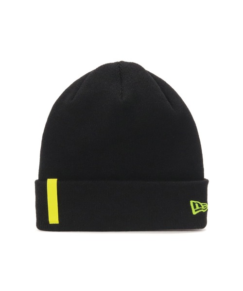 NEW ERA(ニューエラ)の「ニューエラ ニット帽 カフ ネオンカラーテープ(ニットキャップ/ビーニー・メンズ・ブラック系その他/ブラック/ブラック系その他2・FREE)」の11枚目の写真