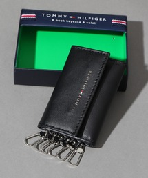 【TOMMY HILFIGER/トミーヒルフィガー】ワンポイント レザー キーケース