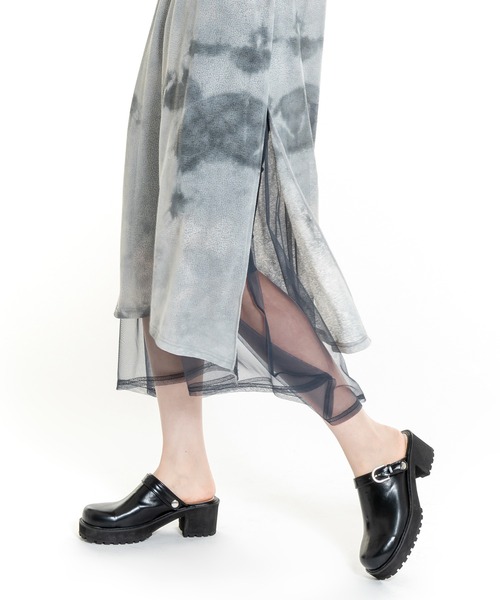 FOLLOWIN（フォロウィン）の「[FLW MADE]タイダイ配色ロングワンピース（ワンピース・レディース・ブラック/ベージュ/グレー・FREE）」の21枚目の写真