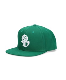 SILAS(サイラス)の「EMBLEM CAP GREEN サイラスエンブレムキャップグリーン(キャップ・メンズ)」