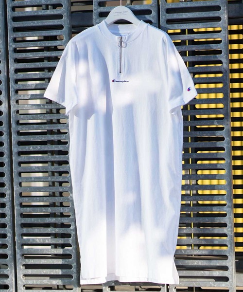 セール ブランド古着 半袖ワンピース ワンピース Champion チャンピオン のファッション通販 Zozoused