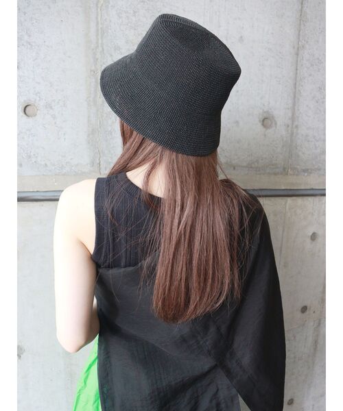 MURUA（ムルーア）の「バケットハット（ハット・レディース・ホワイト/ブラック・FREE）」の12枚目の写真