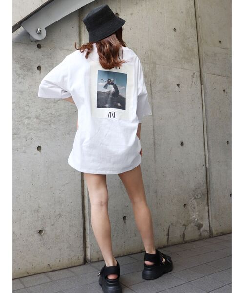 MURUA（ムルーア）の「バケットハット（ハット・レディース・ホワイト/ブラック・FREE）」の7枚目の写真