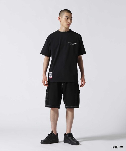 AVIREX（アヴィレックス）の「【新日本プロレス × AVIREX】半袖 マスクマン Tシャツ / S/S MASKMAN T-SHIRT（Tシャツ/カットソー・メンズ・ホワイト/ブラック/オレンジ・M/L/2XL/XL）」の5枚目の写真