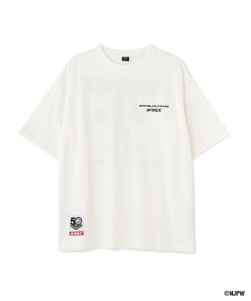 AVIREX（アヴィレックス）の「【新日本プロレス × AVIREX】半袖 マスクマン Tシャツ / S/S MASKMAN T-SHIRT（Tシャツ/カットソー・メンズ・ホワイト/ブラック/オレンジ・M/L/2XL/XL）」の7枚目の写真