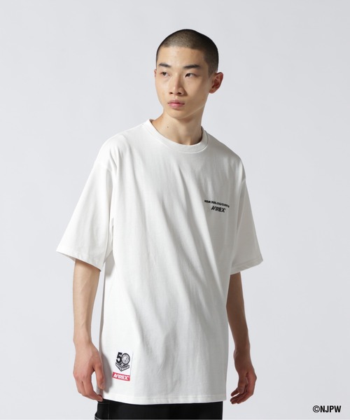 AVIREX（アヴィレックス）の「【新日本プロレス × AVIREX】半袖 マスクマン Tシャツ / S/S MASKMAN T-SHIRT（Tシャツ/カットソー・メンズ・ホワイト/ブラック/オレンジ・M/L/2XL/XL）」の10枚目の写真