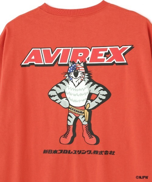 AVIREX（アヴィレックス）の「【新日本プロレス × AVIREX】半袖 マスクマン Tシャツ / S/S MASKMAN T-SHIRT（Tシャツ/カットソー・メンズ・ホワイト/ブラック/オレンジ・M/L/2XL/XL）」の20枚目の写真