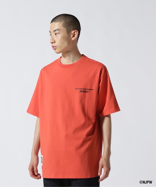 AVIREX（アヴィレックス）の「【新日本プロレス × AVIREX】半袖 マスクマン Tシャツ / S/S MASKMAN T-SHIRT（Tシャツ/カットソー・メンズ・ホワイト/ブラック/オレンジ・M/L/2XL/XL）」の15枚目の写真