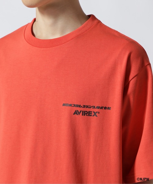 AVIREX（アヴィレックス）の「【新日本プロレス × AVIREX】半袖 マスクマン Tシャツ / S/S MASKMAN T-SHIRT（Tシャツ/カットソー・メンズ・ホワイト/ブラック/オレンジ・M/L/2XL/XL）」の18枚目の写真