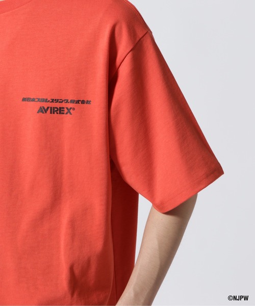 AVIREX（アヴィレックス）の「【新日本プロレス × AVIREX】半袖 マスクマン Tシャツ / S/S MASKMAN T-SHIRT（Tシャツ/カットソー・メンズ・ホワイト/ブラック/オレンジ・M/L/2XL/XL）」の19枚目の写真