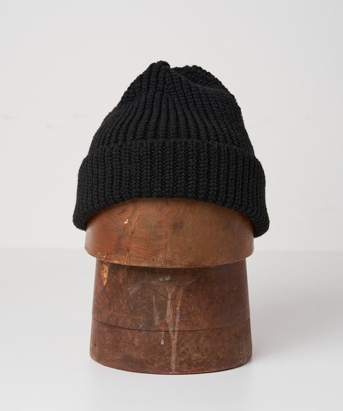 Mighty Shine(マイティシャイン)の「RIB KNIT WATCH CAP /MIGHT SHINE マイティシャイン 1224004(ニットキャップ/ビーニー・メンズ・ブラック/ベージュ/パープル/グレー/グリーン・FREE)」の7枚目の写真