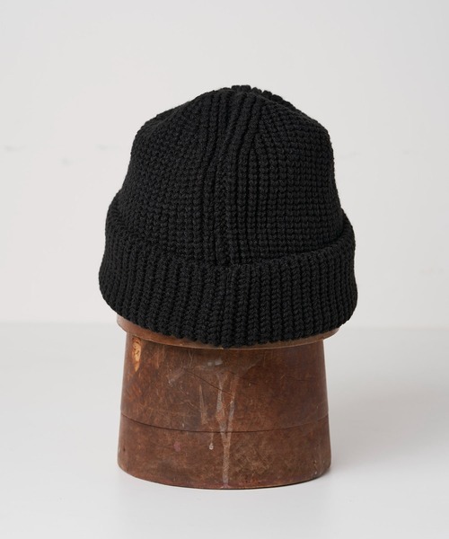 Mighty Shine(マイティシャイン)の「RIB KNIT WATCH CAP /MIGHT SHINE マイティシャイン 1224004(ニットキャップ/ビーニー・メンズ・ブラック/ベージュ/パープル/グレー/グリーン・FREE)」の9枚目の写真