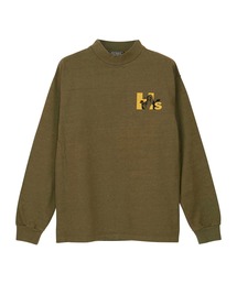HYSTERIC GLAMOUR | HIT GIRL モックネックTシャツ(Tシャツ/カットソー)