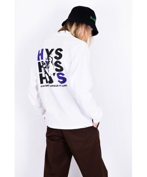 HYSTERIC GLAMOUR HIT GIRL モックネックTシャツ HYSTERIC GLAMOUR HIT GIRL モックネックTシャツ