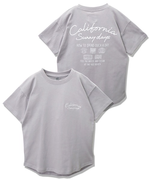 UNDERWRAPS(アンダーラップス)の「フロント刺繍BIGT2(M3)(Tシャツ/カットソー・キッズ・ホワイト/チャコールグレー/グレー・120/130/140/150/160)」の1枚目の写真