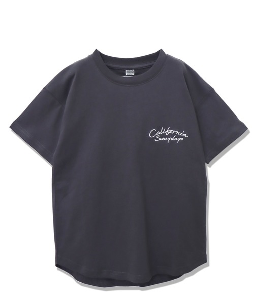 UNDERWRAPS(アンダーラップス)の「フロント刺繍BIGT2(M3)(Tシャツ/カットソー・キッズ・ホワイト/チャコールグレー/グレー・120/130/140/150/160)」の16枚目の写真
