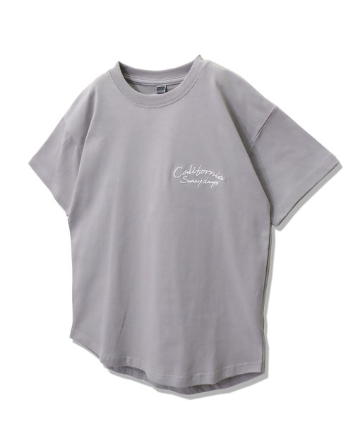 UNDERWRAPS(アンダーラップス)の「フロント刺繍BIGT2(M3)(Tシャツ/カットソー・キッズ・ホワイト/チャコールグレー/グレー・120/130/140/150/160)」の5枚目の写真