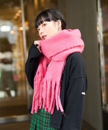FREAK'S STORE | ボリュームフリンジマフラー(マフラー)