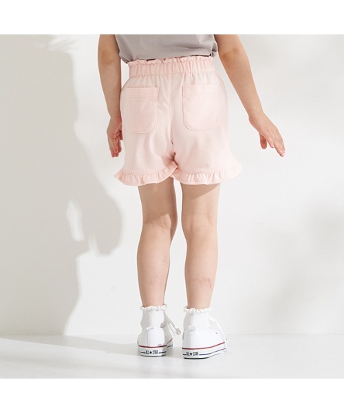 Lycee mine(リセマイン)の「ラウンドフリルショートパンツ(その他パンツ・キッズ・ラベンダー/アイボリー/チャコール/ピンク/ライトカーキ・140cm/110cm/120cm/130cm/150cm/100cm)」の6枚目の写真