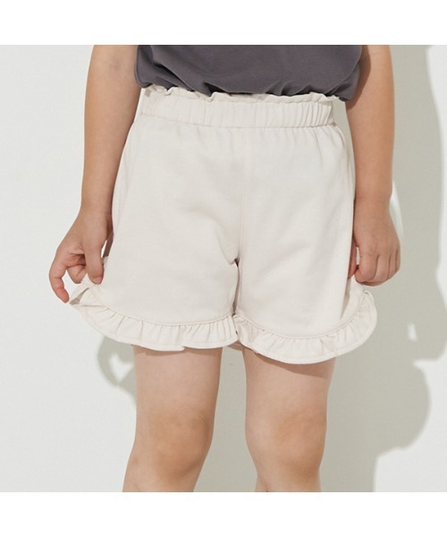 Lycee mine(リセマイン)の「ラウンドフリルショートパンツ(その他パンツ・キッズ・ラベンダー/アイボリー/チャコール/ピンク/ライトカーキ・140cm/110cm/120cm/130cm/150cm/100cm)」の13枚目の写真