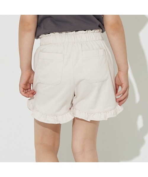 Lycee mine(リセマイン)の「ラウンドフリルショートパンツ(その他パンツ・キッズ・ラベンダー/アイボリー/チャコール/ピンク/ライトカーキ・140cm/110cm/120cm/130cm/150cm/100cm)」の12枚目の写真