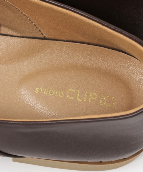 studio CLIP（スタディオクリップ）の「ラクラク柔らかバブーシュ（パンプス・レディース・オフホワイト/ブラック/ブラウン・MEDIUM/LARGE/X-LARGE）」の12枚目の写真