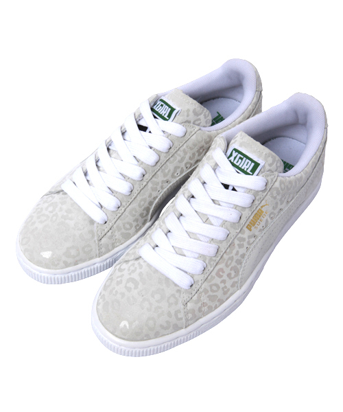 X-girl（エックスガール）の「X-girl×PUMA SUEDE WHITE PACK（スニーカー・レディース・ホワイト・27cm/23cm/28cm/24cm/23.5cm/24.5cm/25cm）」の9枚目の写真